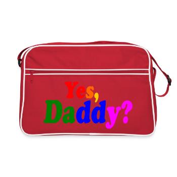 Yes daddy - Sac Retro - rouge/blanc - Devant