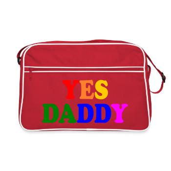 Yes daddy - Sac Retro - rouge/blanc - Devant