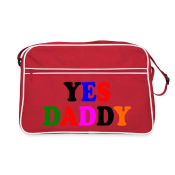 Yes daddy - Sac Retro - rouge/blanc - Devant