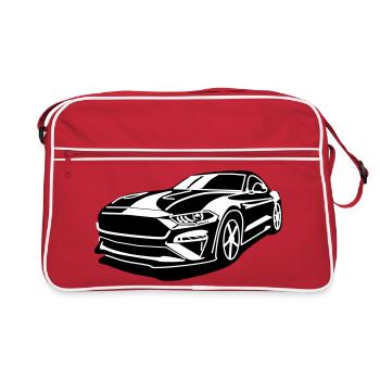 GT 500 - Sac Retro - rouge/blanc - Devant