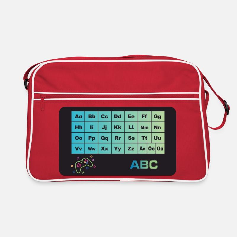 Game Controllers - ABC Alphabet Retro Bag
