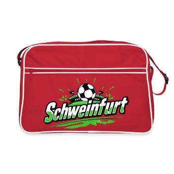 Schweinfurt Football Merchandise - Retro Bag - red/white - Front