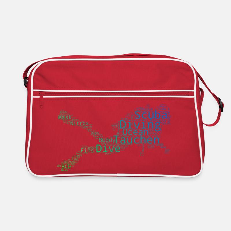 Idée cadeau pour un fan de plongée avec apnée Sac Retro