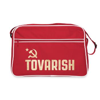 Tovarish - Sac Retro - rouge/blanc - Devant