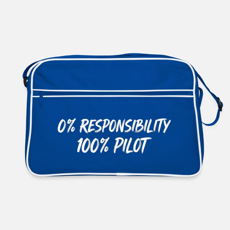0% Responsibility 100% Pilot Retro Bag
