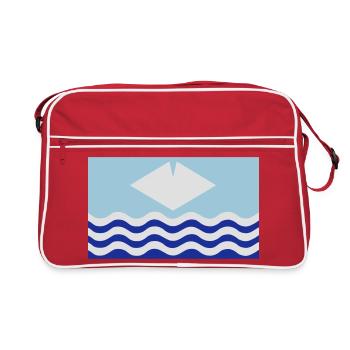 Isle of Wight - Retro Bag - red/white - Front
