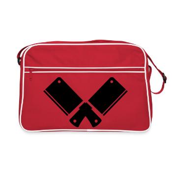 Kitchen knife - Retro Bag - red/white - Front