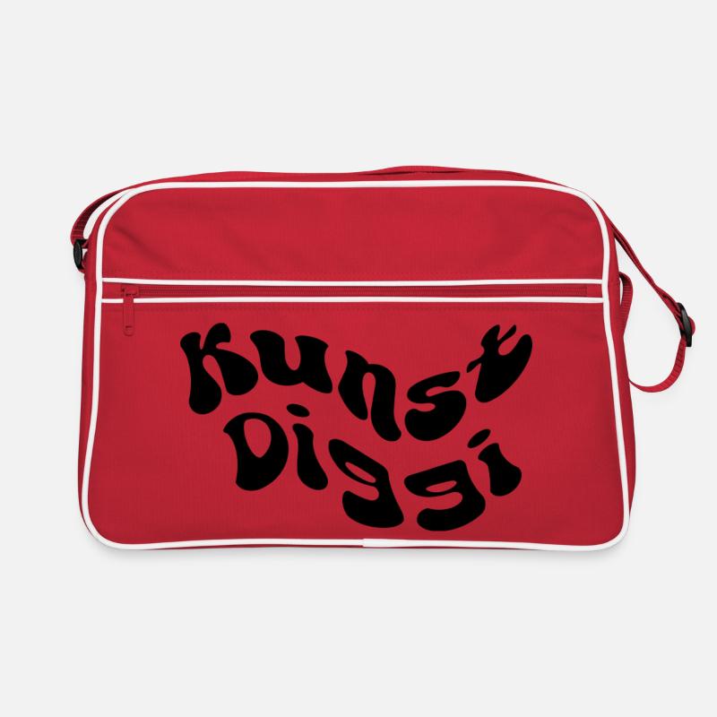 Kunst Diggi Retro Tasche