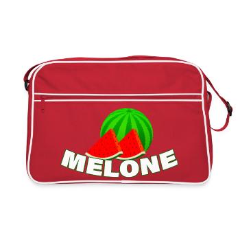 melon - Retro Bag - red/white - Front