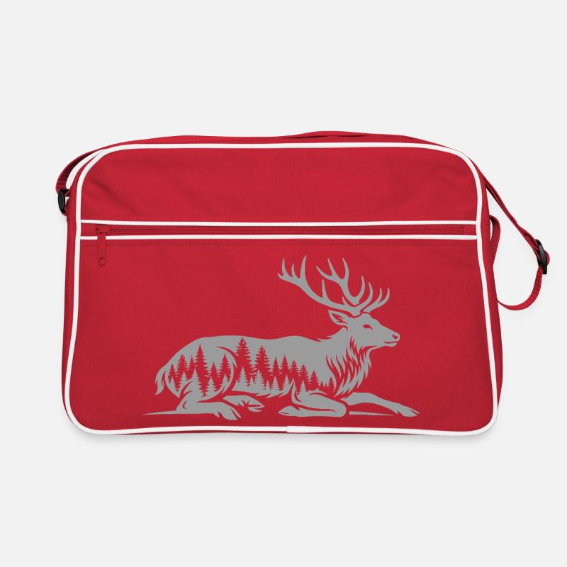  Hirsch Retro Tasche