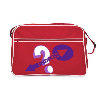 Undecided - Retro Bag - red/white - Front