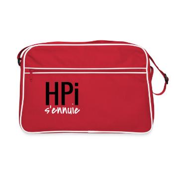 HPi s'ennuie wB - Sac Retro - rouge/blanc - Devant