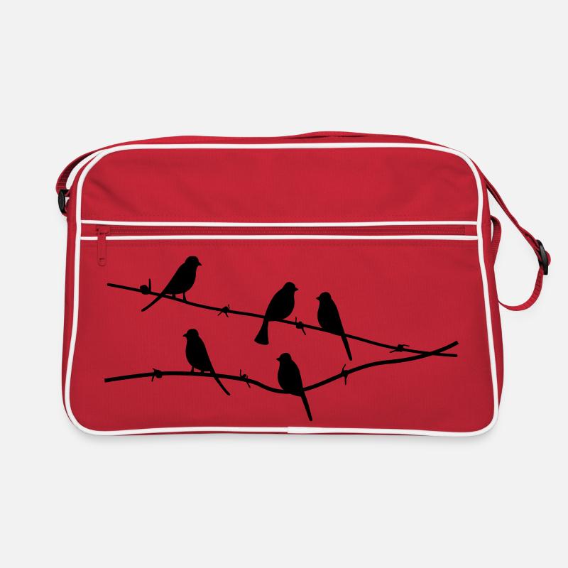 oiseaux Sac Retro