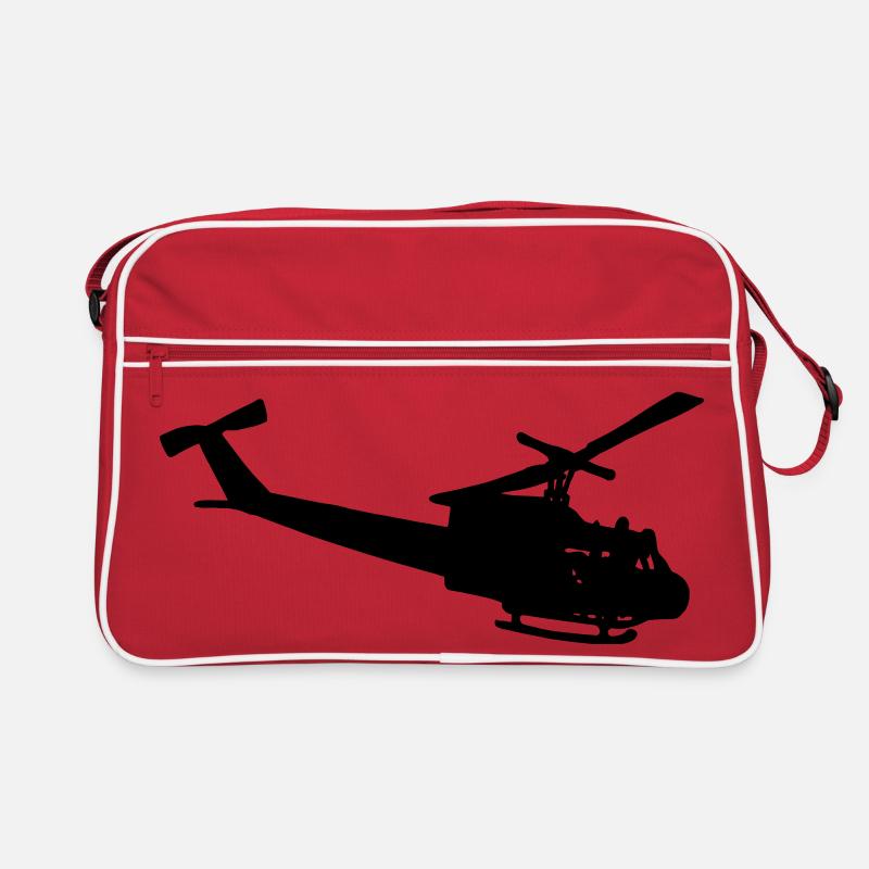 Silhouette de Bell UH-10 Sac Retro
