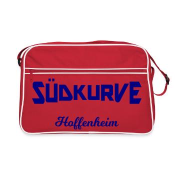 Südkurve Hoffenheim - Retro Tasche - Rot/Weiß - Vorne