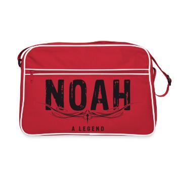 NOAH a Legend. - Retro Bag - red/white - Front