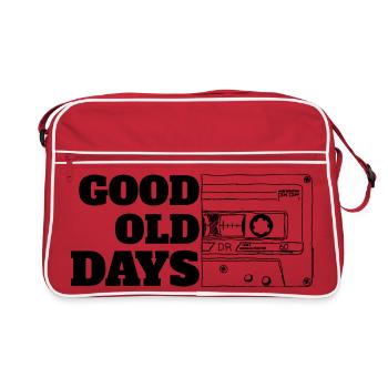Cassette Good Old Days Blanc - Sac Retro - rouge/blanc - Devant