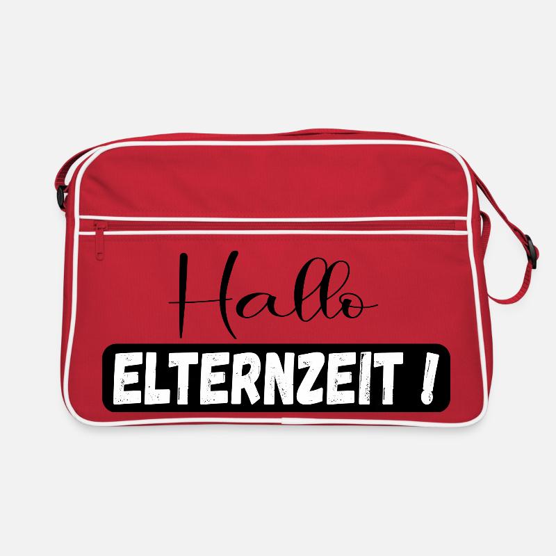 ABSCHIED KOLLEGIN ELTERNZEIT Retro Tasche