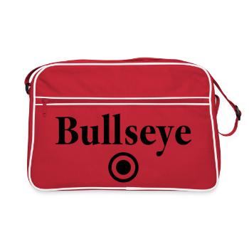 Bullseye Darts Professional Bull's Eye Outfit - Retro Bag - red/white - Front