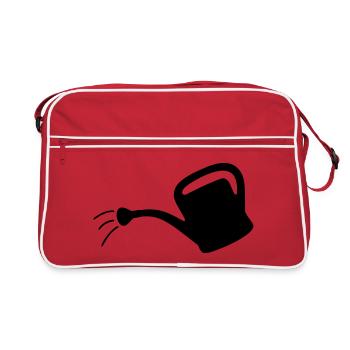 Watering can - Retro Bag - red/white - Front