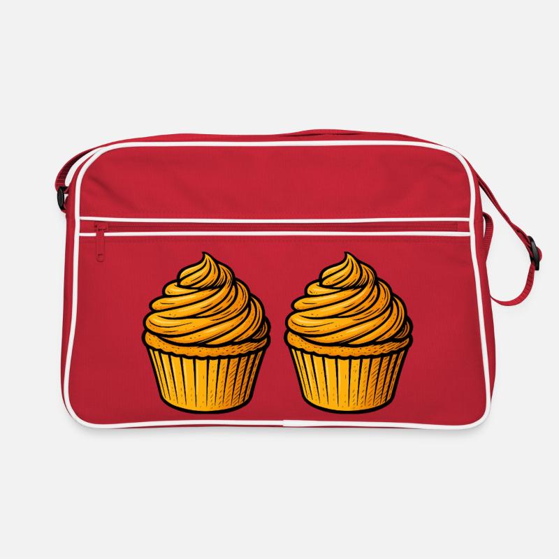 Cupcake Backen Comic Retro Tasche