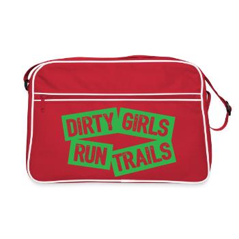 Dirty Girls Run Trails - Sac Retro - rouge/blanc - Devant