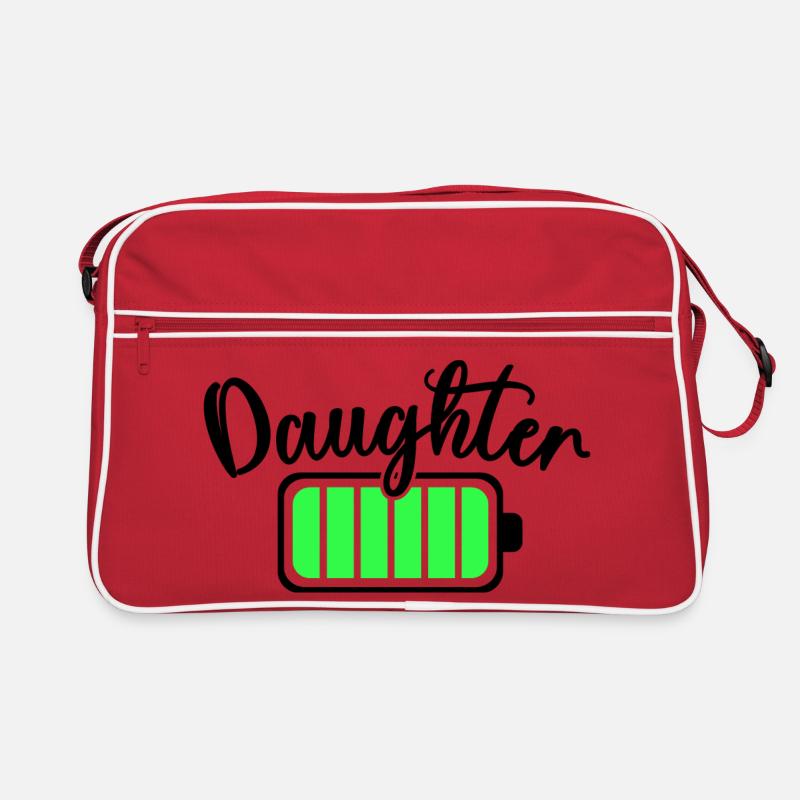 Neon Bar Equalizer Pattern Retro Bag