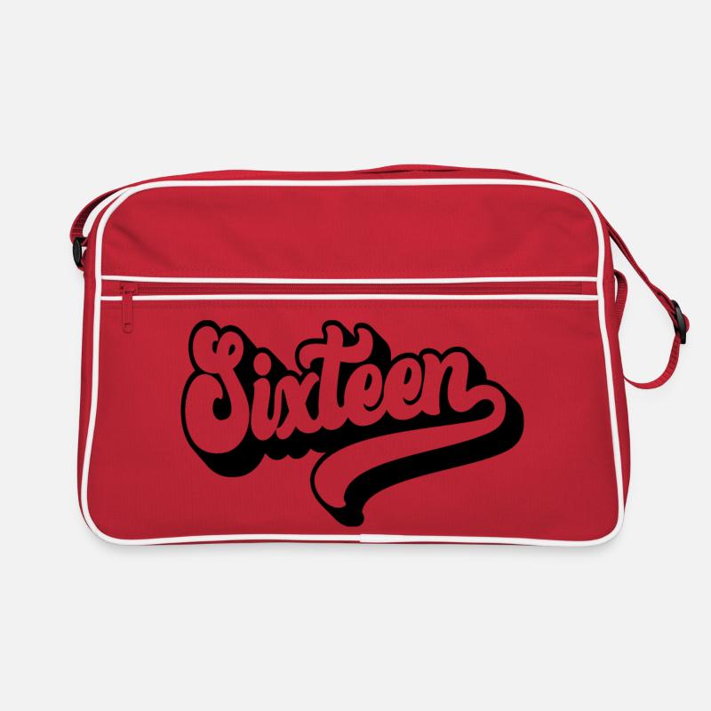 Seize garçons 16e anniversaire filles 16 ans Sac Retro