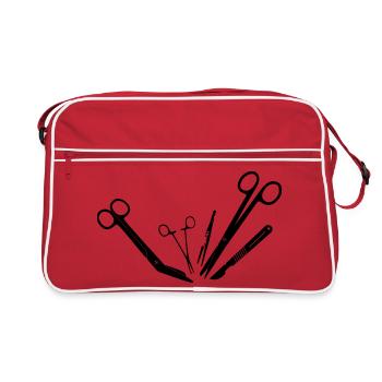 Operation tools - Retro Bag - red/white - Front