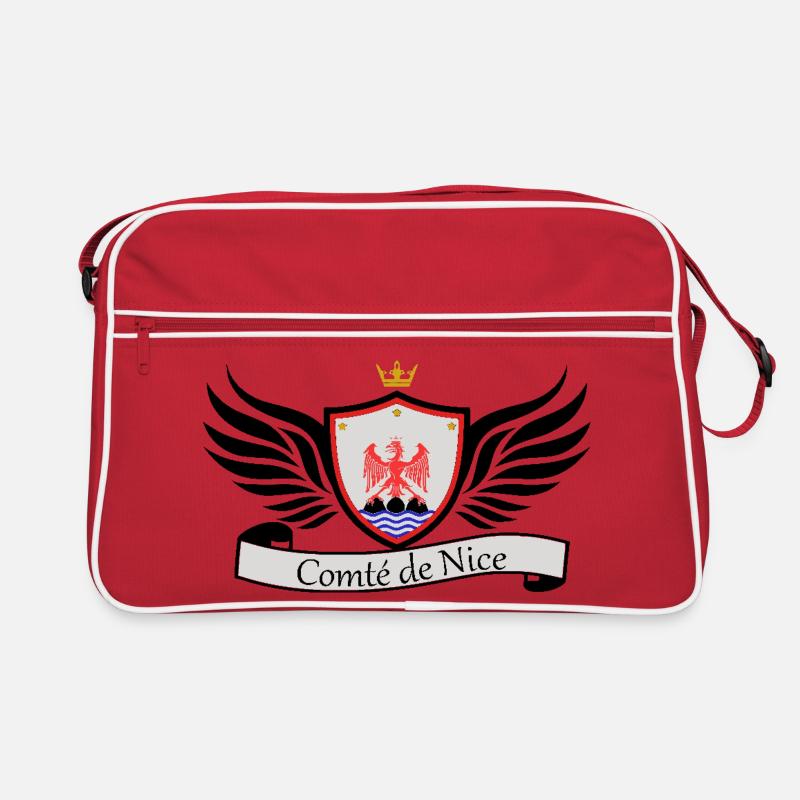 Grafschaft Nizza Retro Tasche
