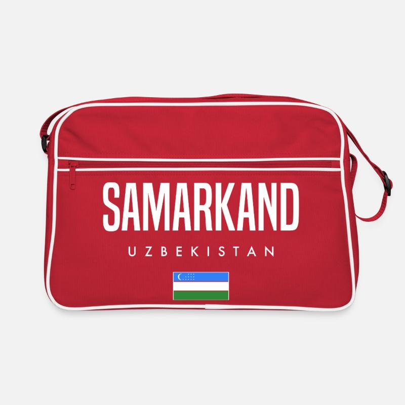Samarcande, Ouzbékistan Sac Retro