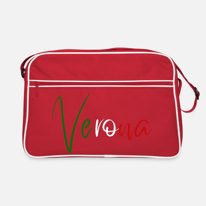 Amo Verona, elegant minimalist design Retro Bag