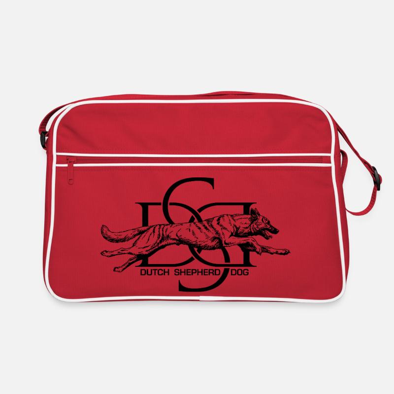 Dutchie - Dutch Shepherd Dog Retro Bag