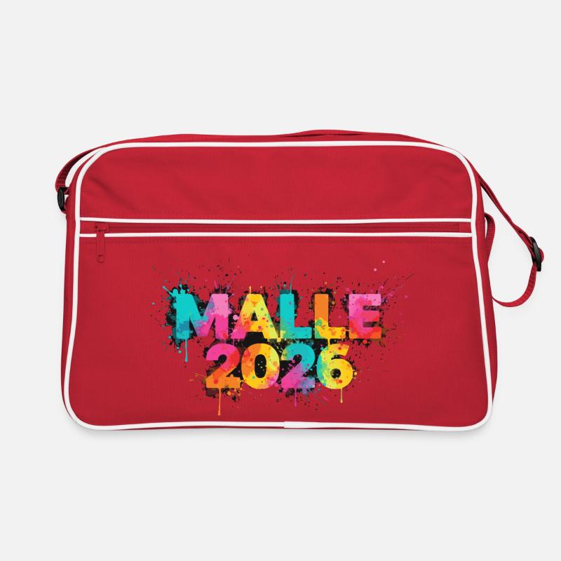 malle_splash Retro Tasche