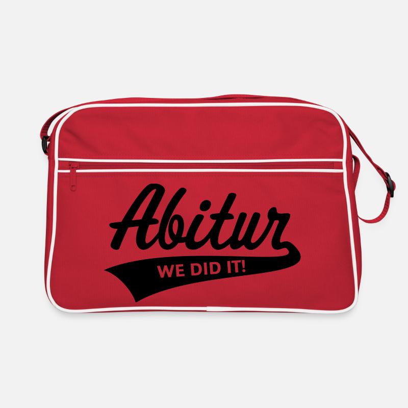 Abitur – We Did It! (Graduating Class / B) Retro Bag