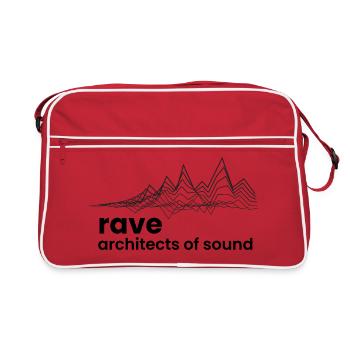 Rave Architects of Sound - Retro Bag - red/white - Front
