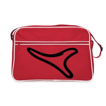 boomerang - Sac Retro - rouge/blanc - Devant
