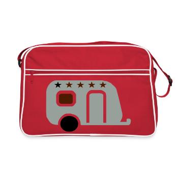 camp - Sac Retro - rouge/blanc - Devant