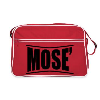 t-shirt Mosè t-shirt gift idea - Retro Bag - red/white - Front