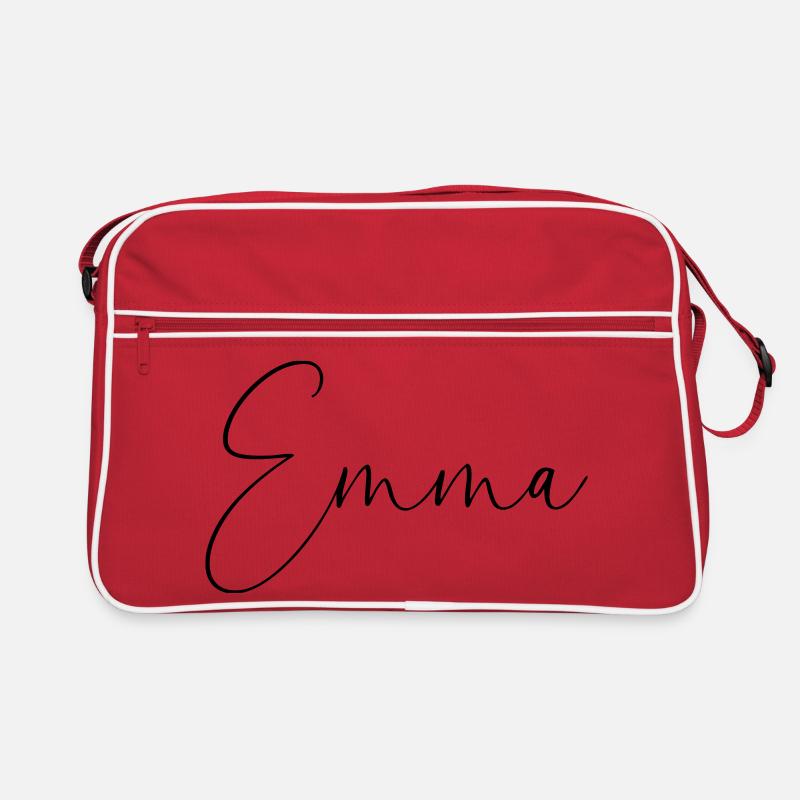 Emma / Handwriting Personalized Design Retro Bag