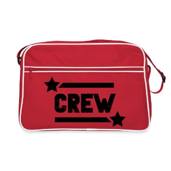 crew - Retro Bag - red/white - Front