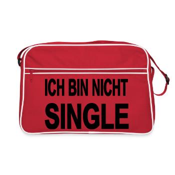 Single - Retro Bag - red/white - Front