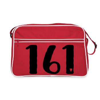 Anti-fascist action - Retro Bag - red/white - Front