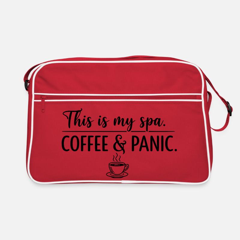 Coffee & Panic Spa Retro Bag