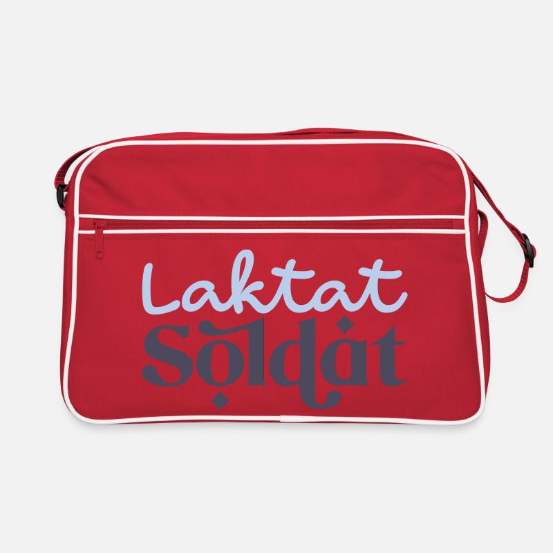 Motif du soldat lactate Sac Retro