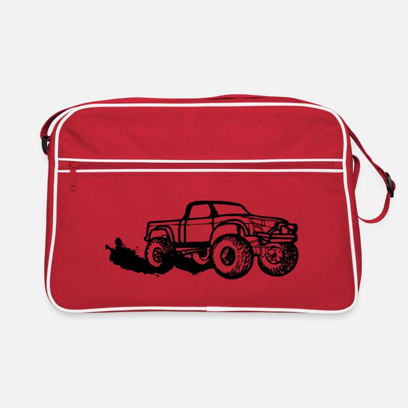 Pickup schwarz Retro Tasche