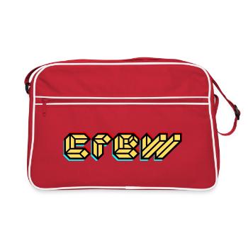 CREW - Team Member - Human Resources - ORGA - Staff - Retro Bag - red/white - Front