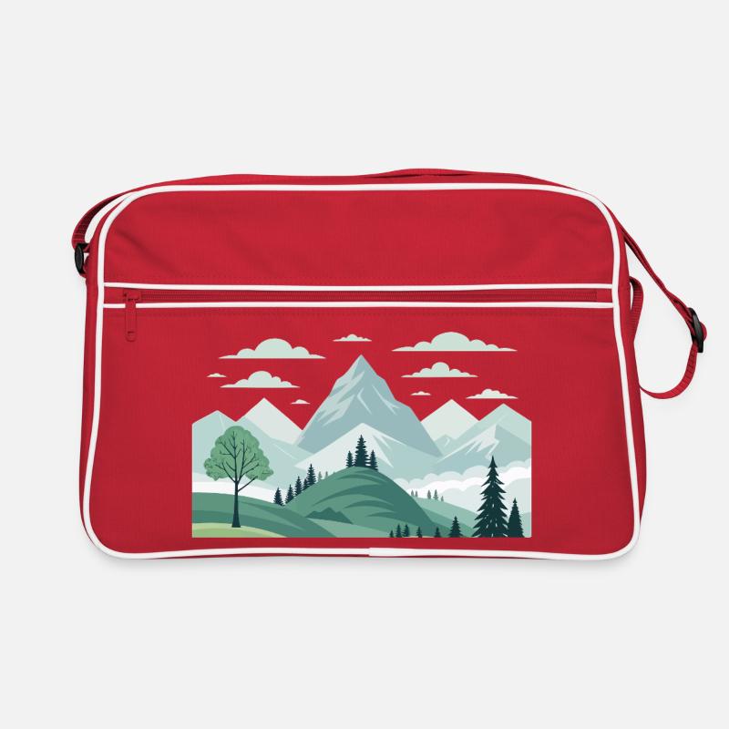 Gebirge Retro Tasche