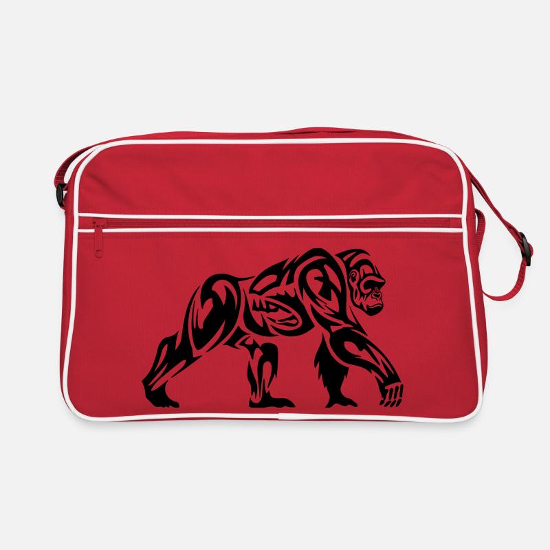 Gorille Tribal Sac Retro