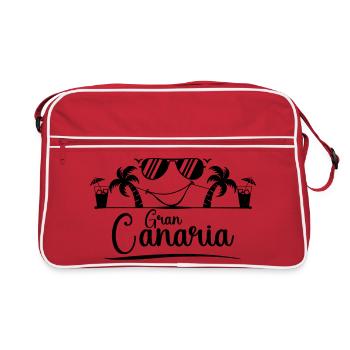 Gran Canaria - Retro Bag - red/white - Front